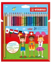 Olovke Stabilo Color – 24 boje -1